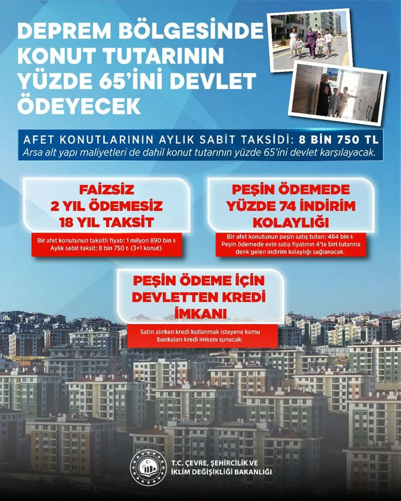 Faizsiz Konut Müjdesi 3