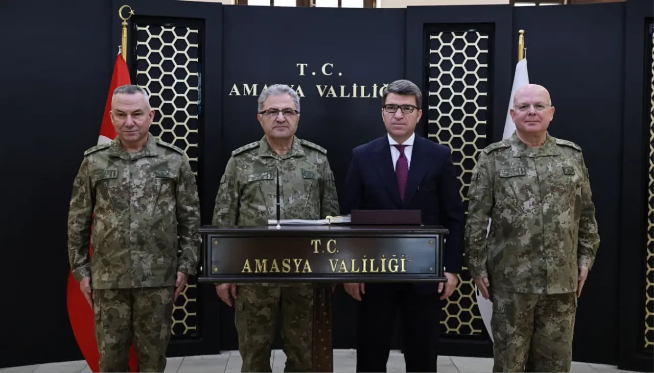 Kara Kuvvetleri Komutanlığı Heyeti Amasya’da 2
