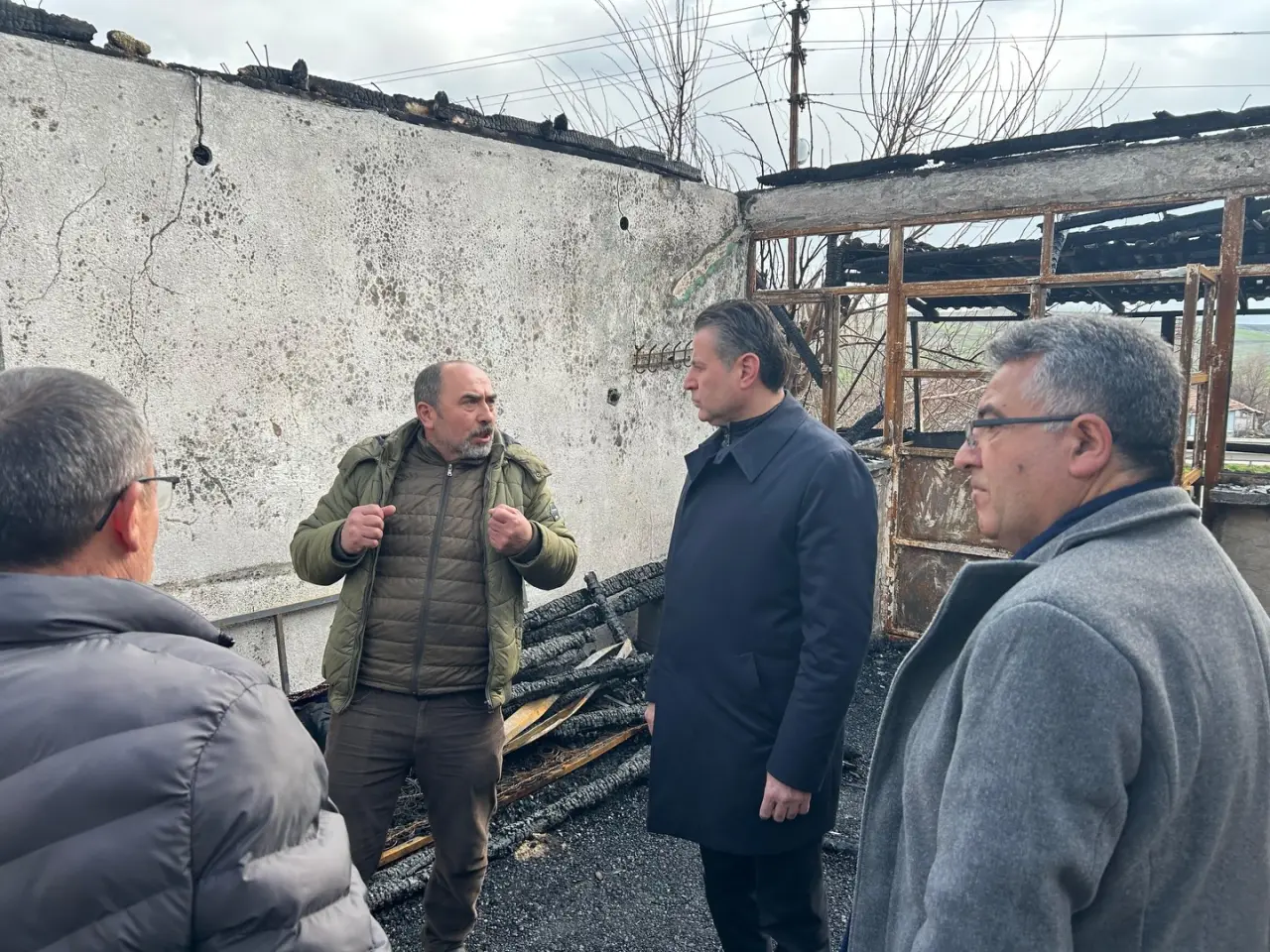 CHP Merzifon Köylerinde Acıya Ortak Oldu 2