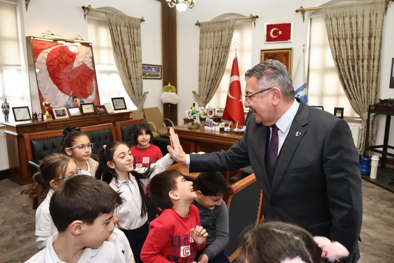 Minikler İçin Ders Zili Bu Kez Belediyede Çaldı 8