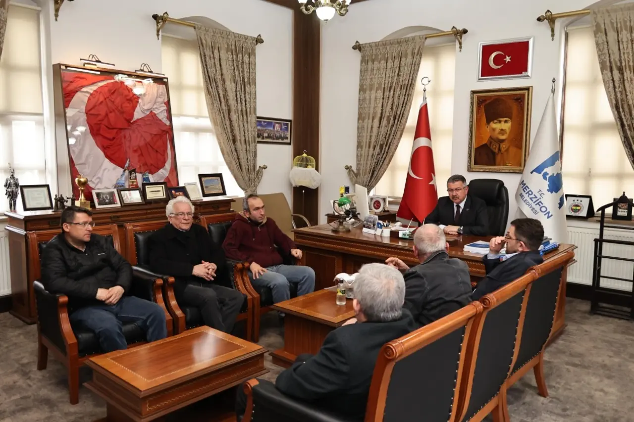 Başkan Kargı Misafirlerini Ağırladı 7