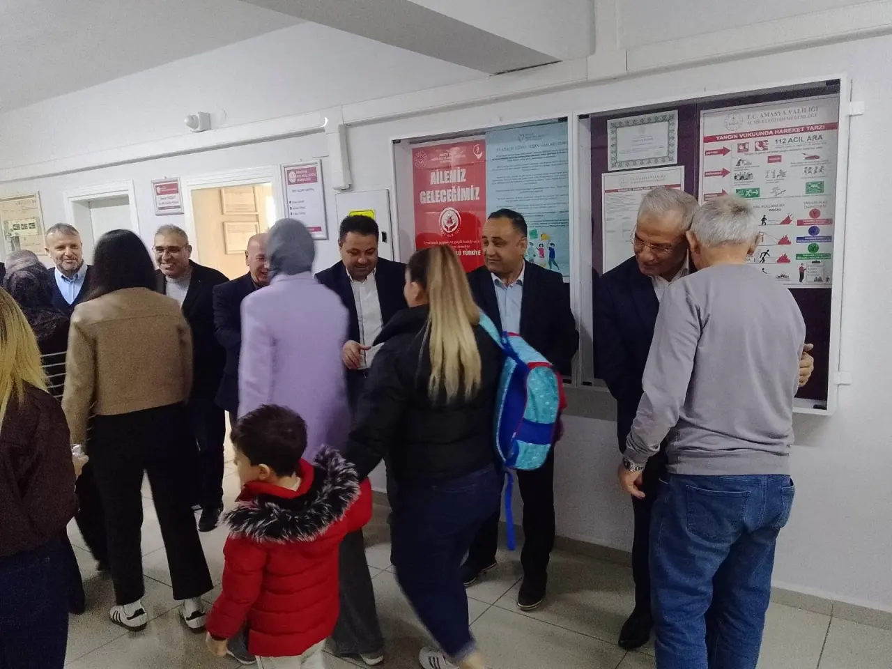 Merzifon’da Eğitim Camiası Bayramlaşmada Buluştu 3
