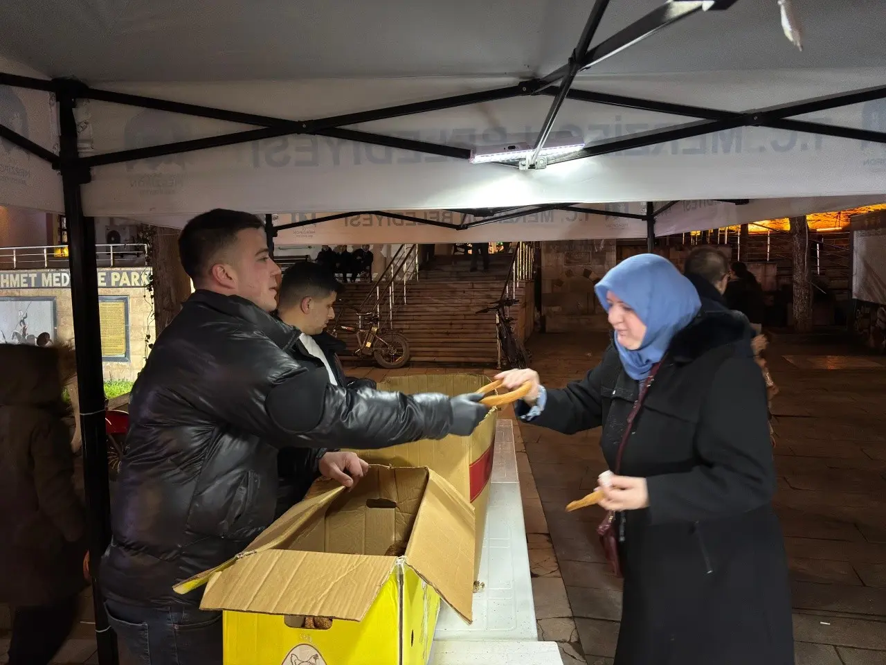 Merzifon’da Kadir Gecesi’nde Gönüller Isındı 9