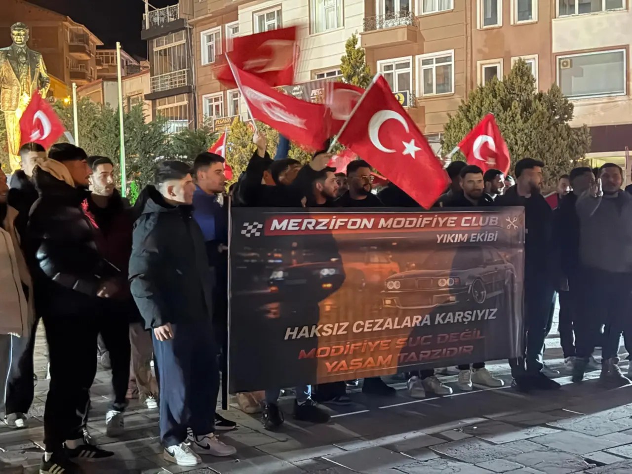 Merzifonlu Modifiye Tutkunlarından Ceza Eylemi! 1
