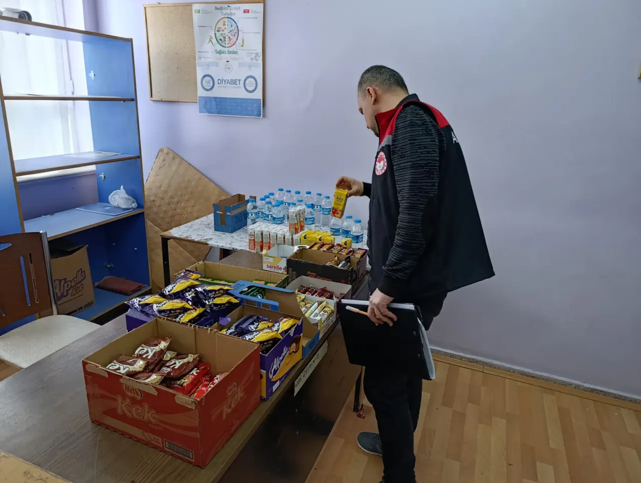 Taşova’da Okul Kantinleri ve Yemekhaneler Denetlendi 1