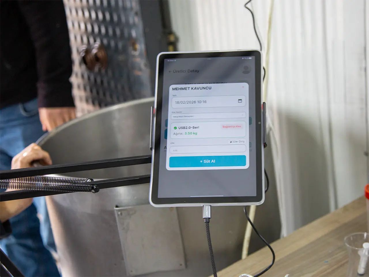 Amasya’da Süt Alımında Dijital Devrim 4