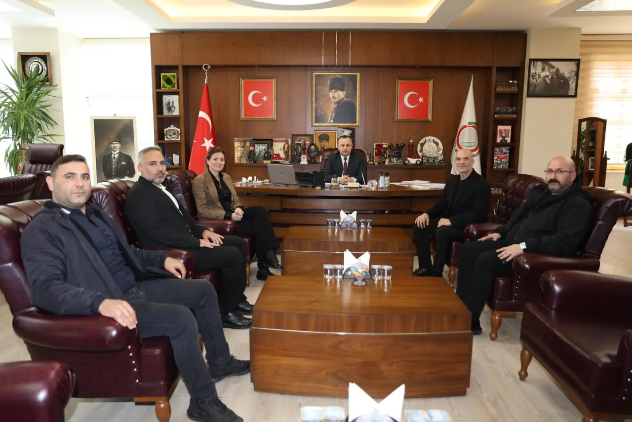 Başkan Sevindi Misafirlerini Ağırladı 2