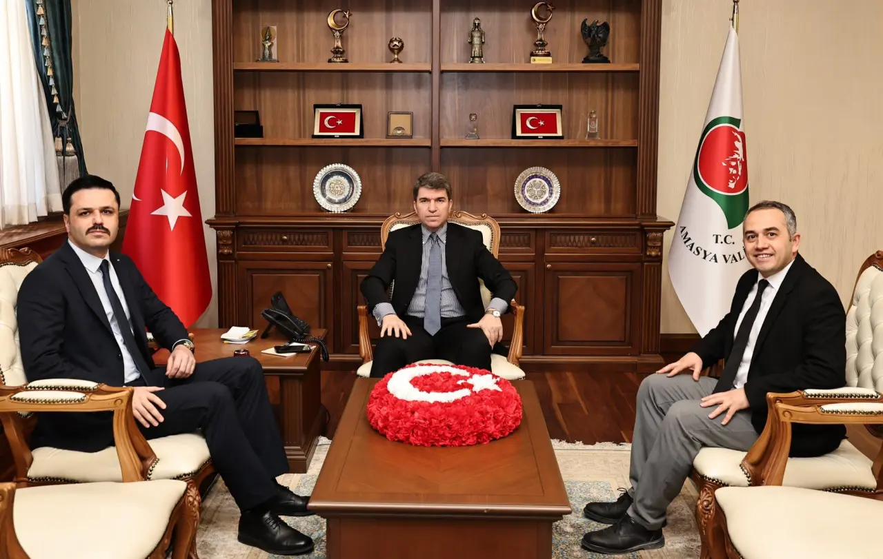 Amasya Valiliği’nde Günün Ziyaretleri 2