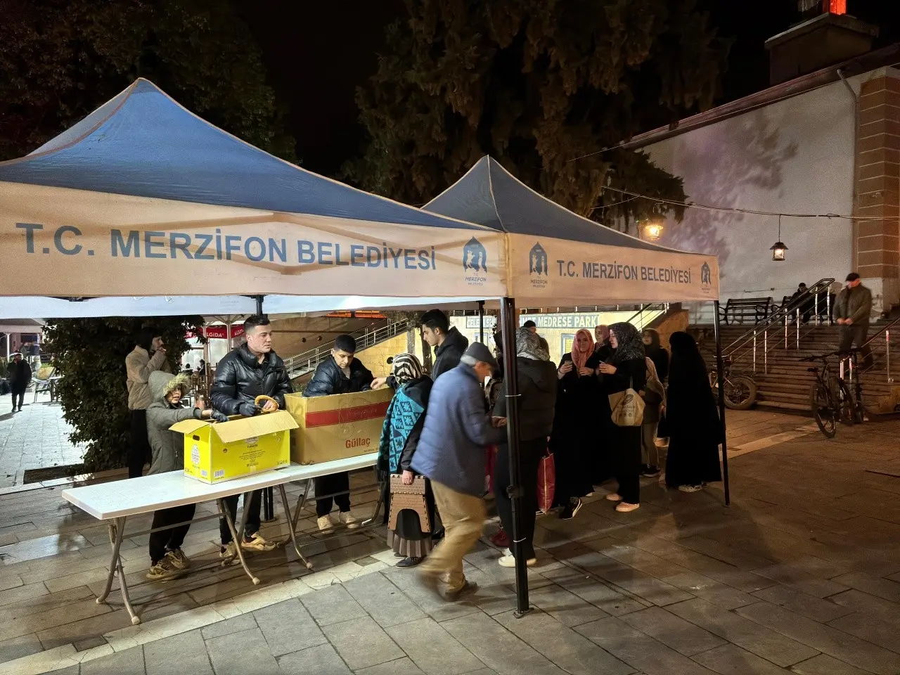 Merzifon’da Kadir Gecesi’nde Gönüller Isındı 10