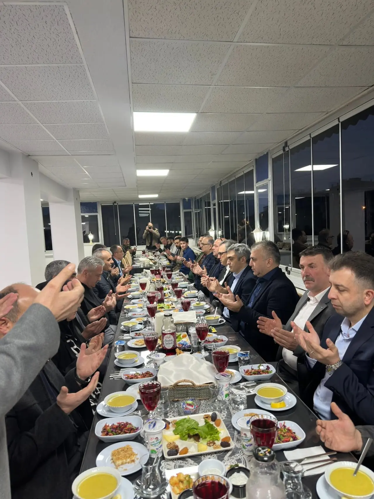 Merzifon’da Protokol ve Muhtarlar İftar Programında 1