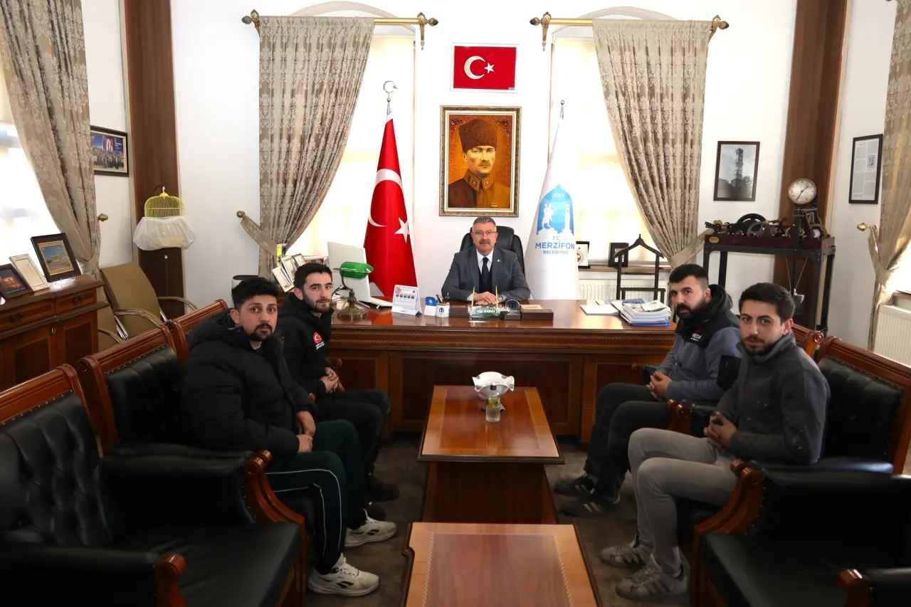 Başkan Kargı Misafirlerini Ağırladı 1
