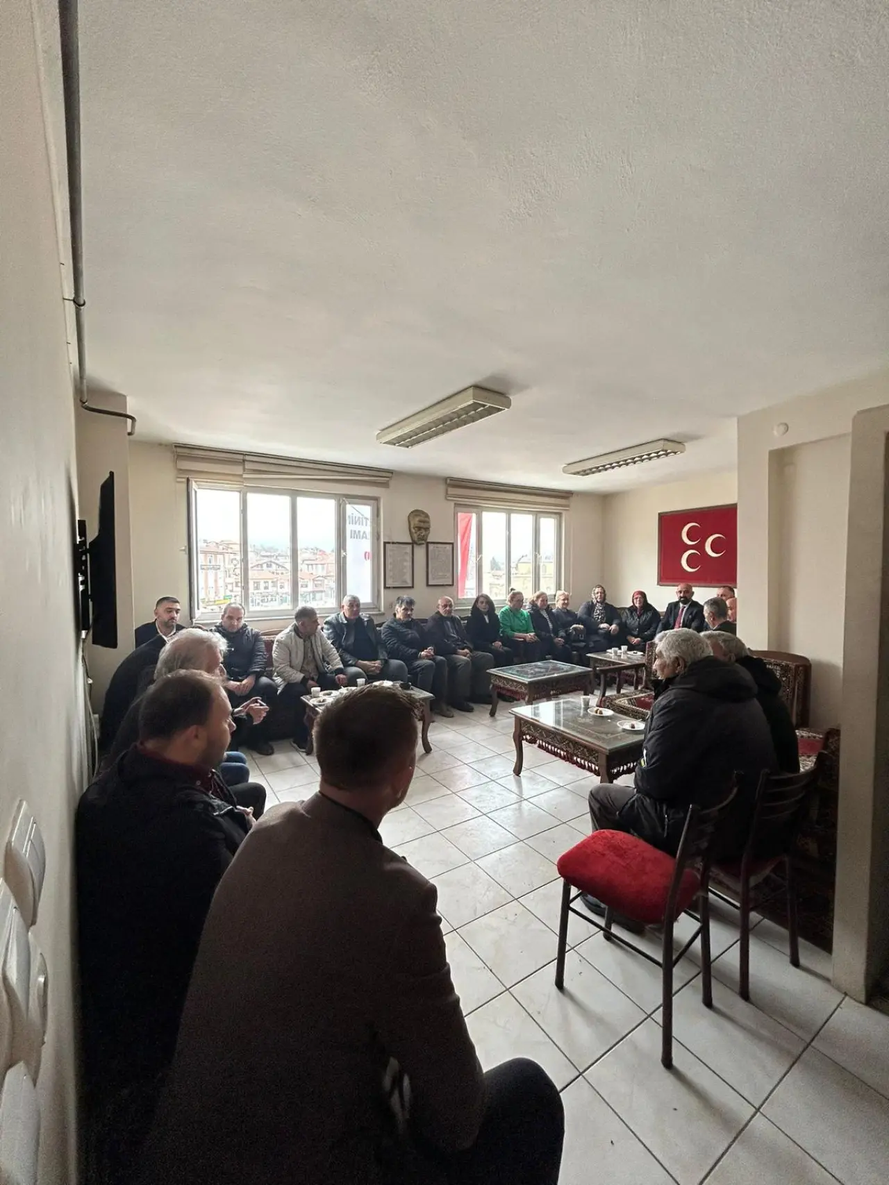 Merzifon'da Ülkücüler Bayramlaştı 3