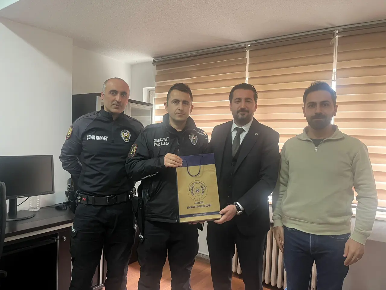 Amasya Emniyeti’nden Vefa Dolu Ziyaret 4