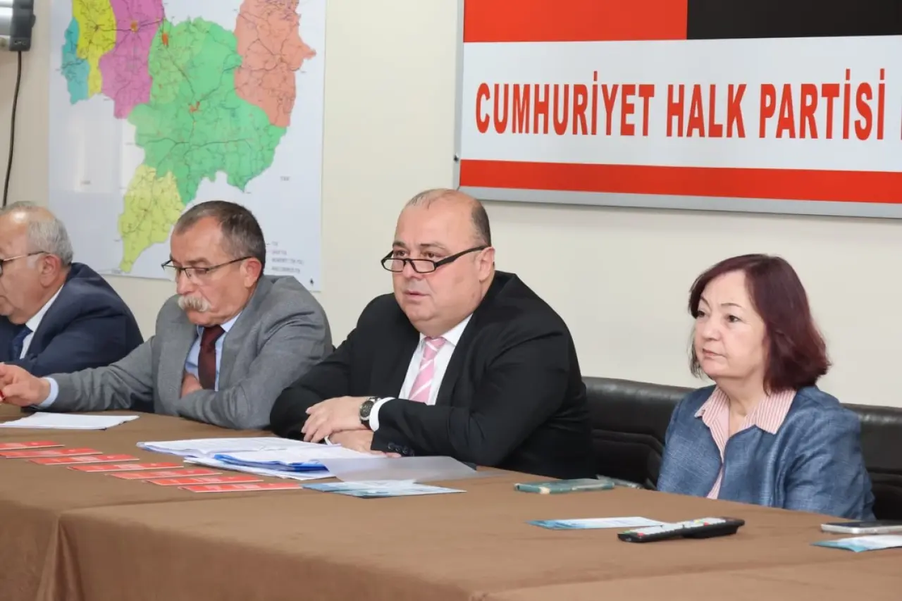 Merzifon CHP Meclis Öncesi Toplandı 6