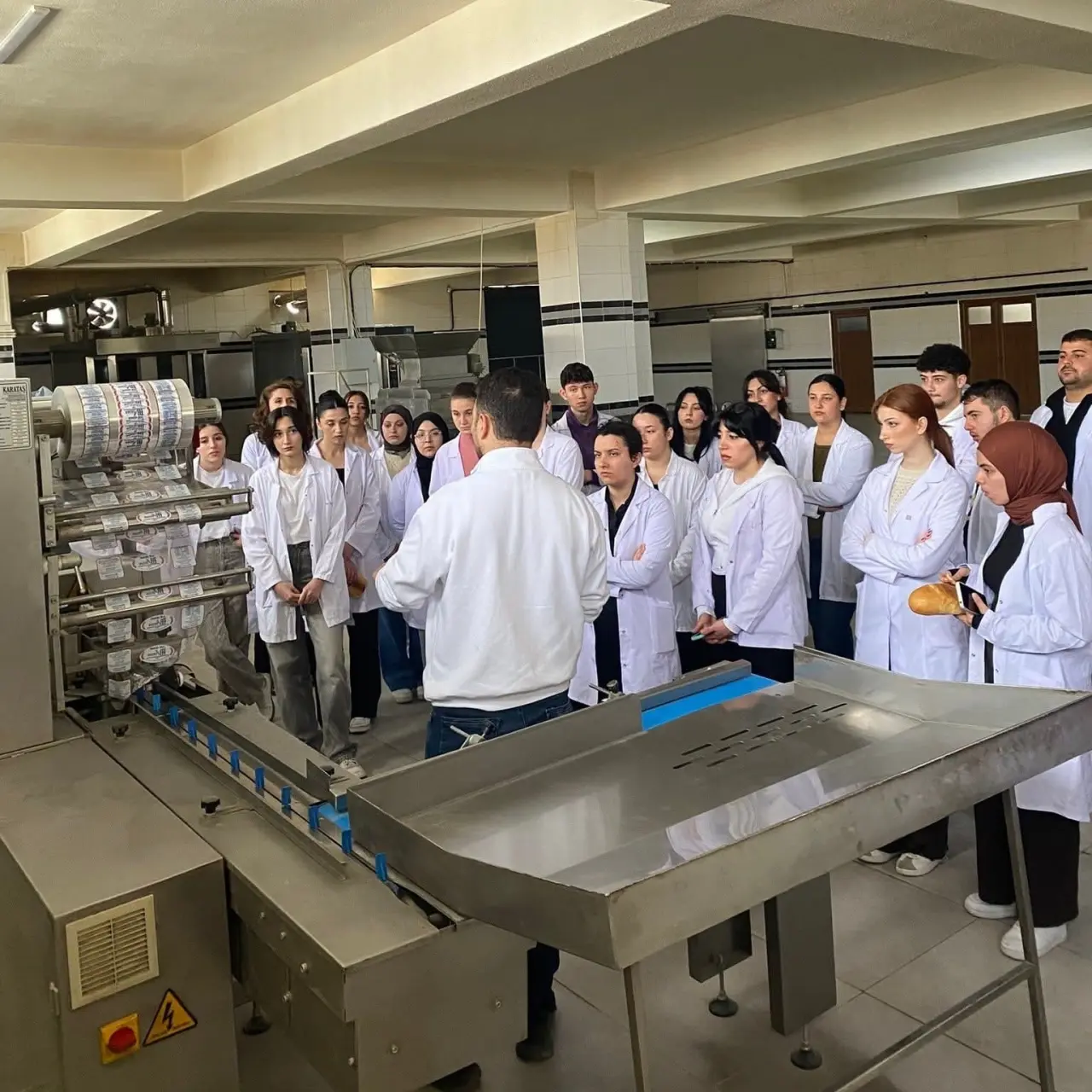 Merzifon'da Ekmek Fabrikasında Eğitim! 2