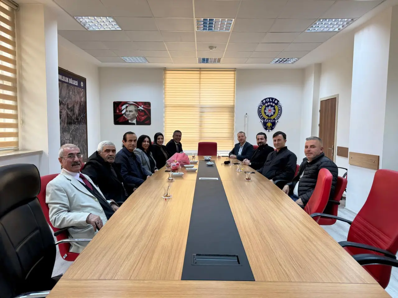 MHP Amasya İl Başkanlığı’ndan Polis Haftasında Ziyaret 3
