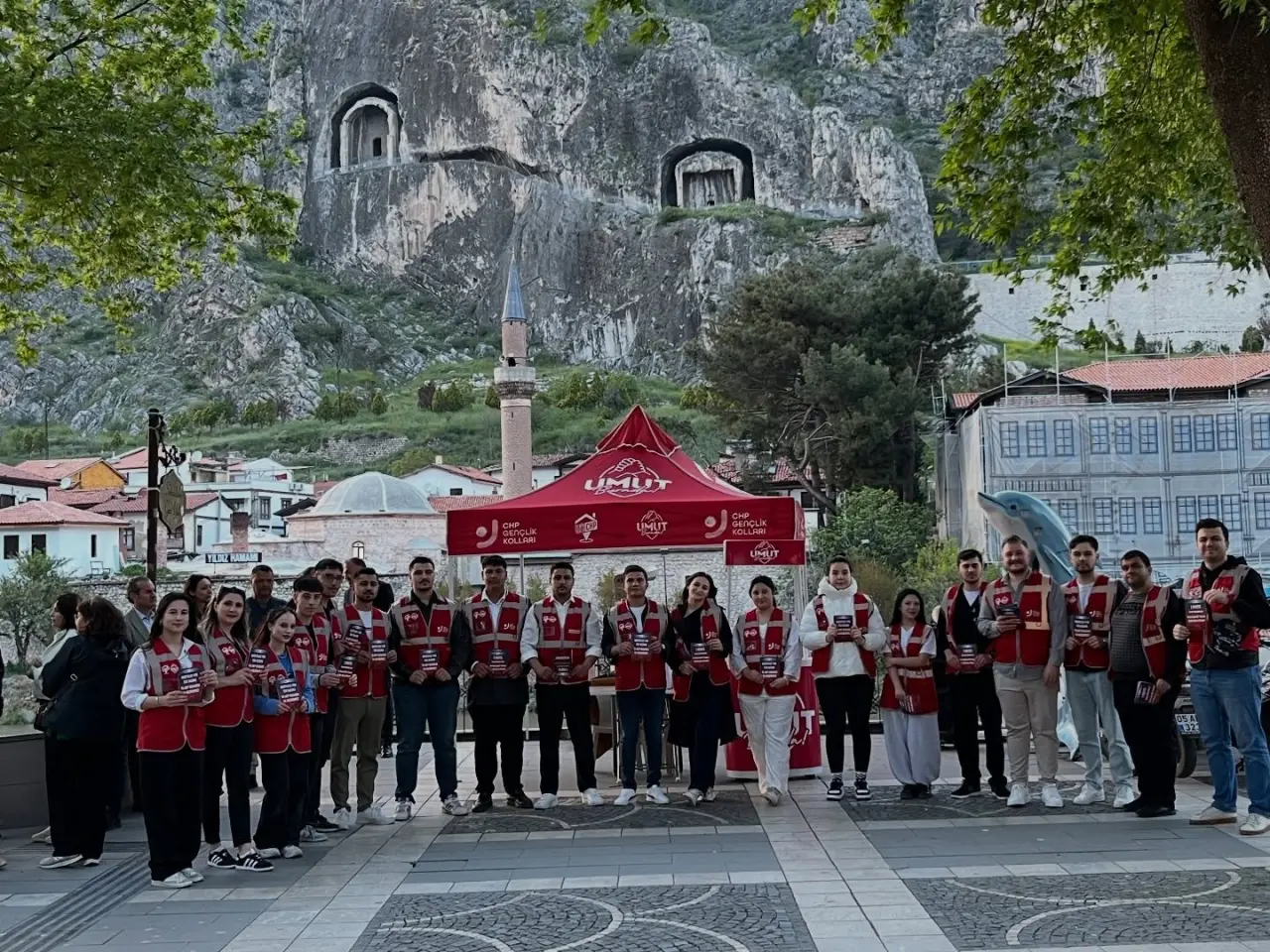 Amasya’da CHP Gençleri Sahada 1