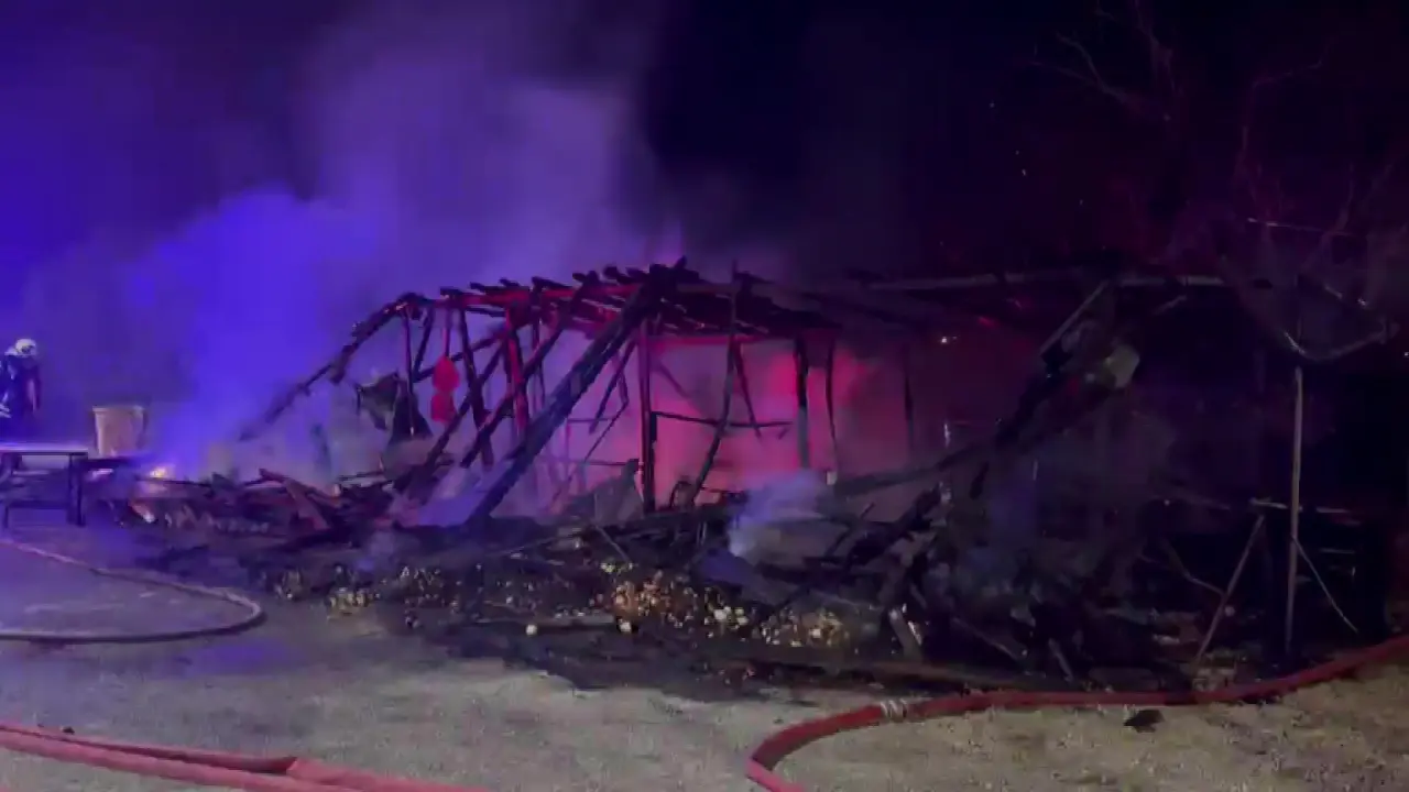 Amasya’da Korkutan Yangın! 5