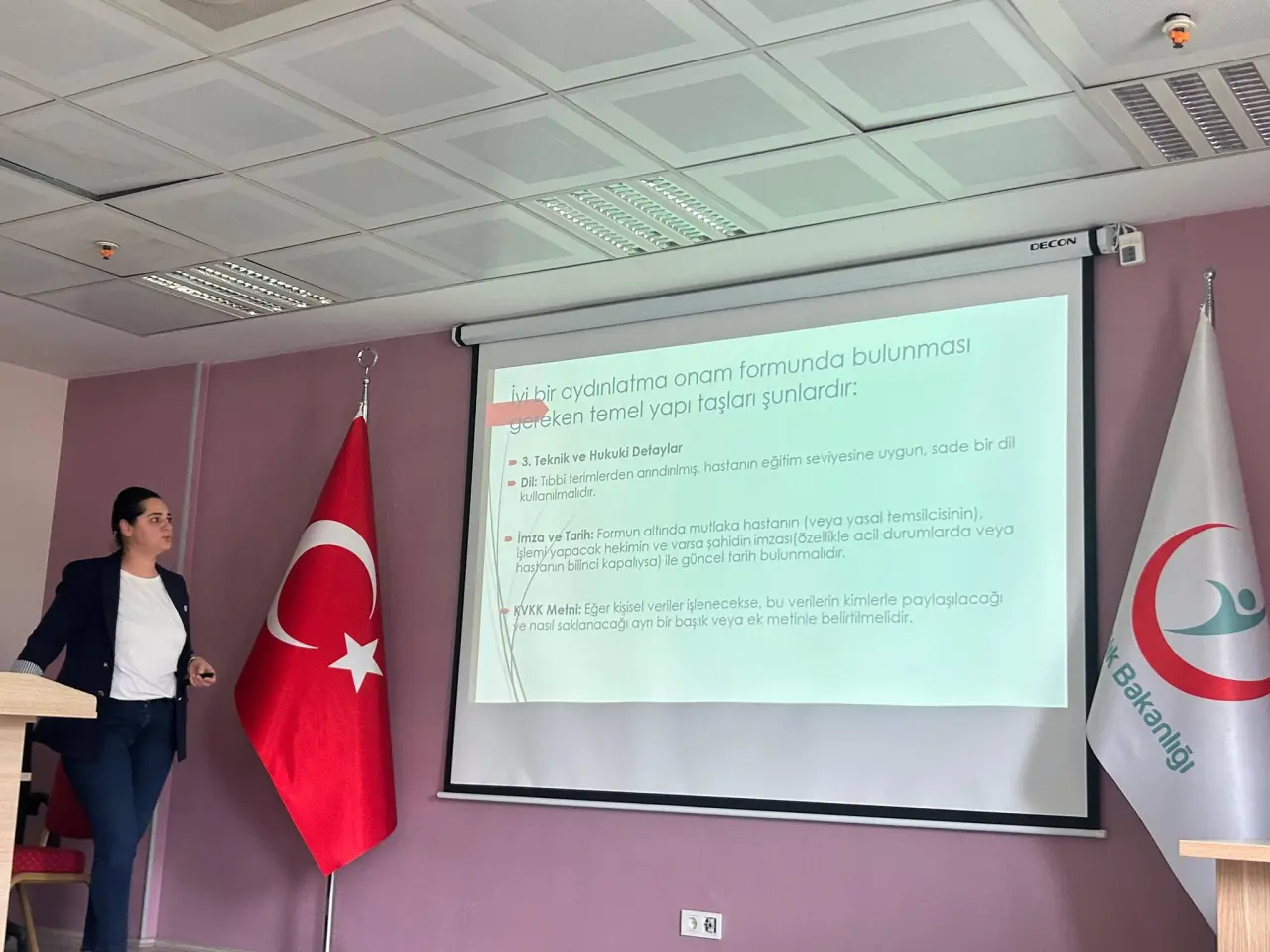 Amasya’da Sağlık Personeline Yasal Süreç Anlatıldı 1