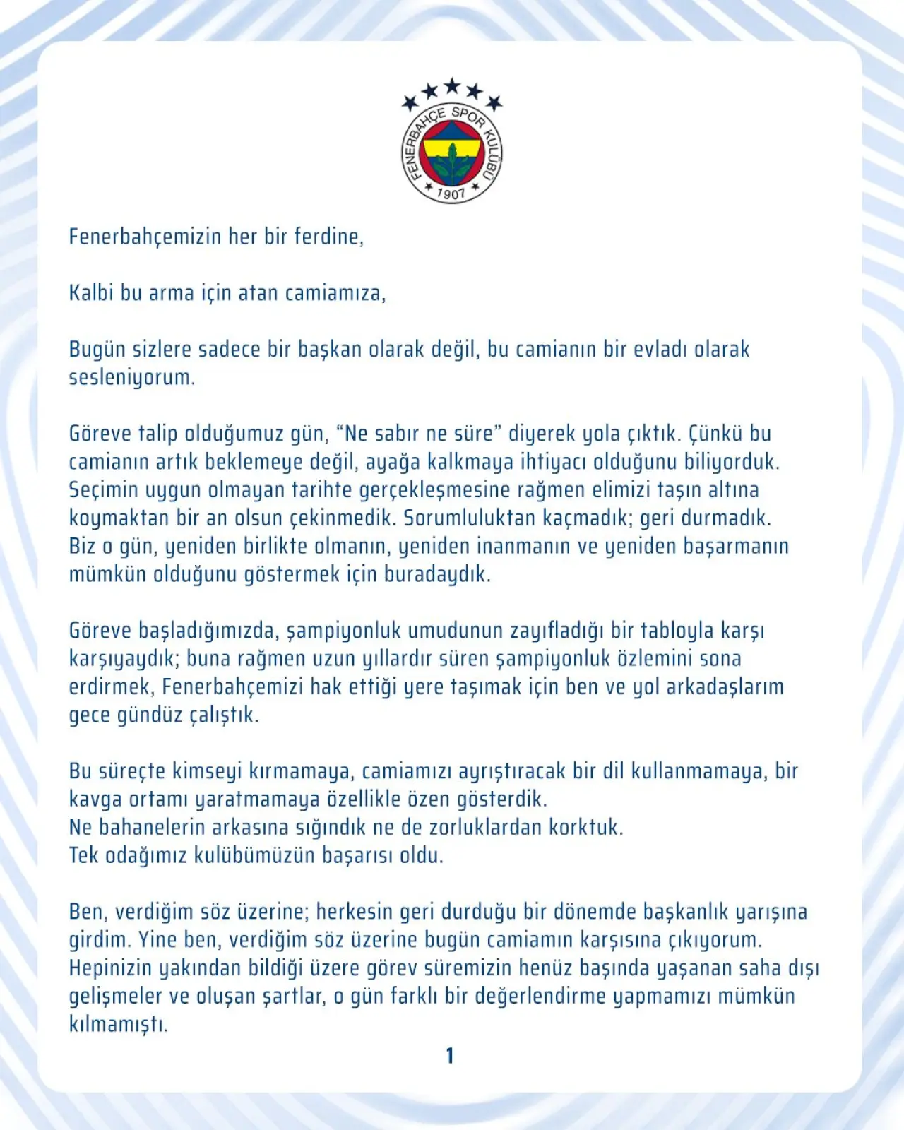 Fenerbahçe’de Şok Karar 3