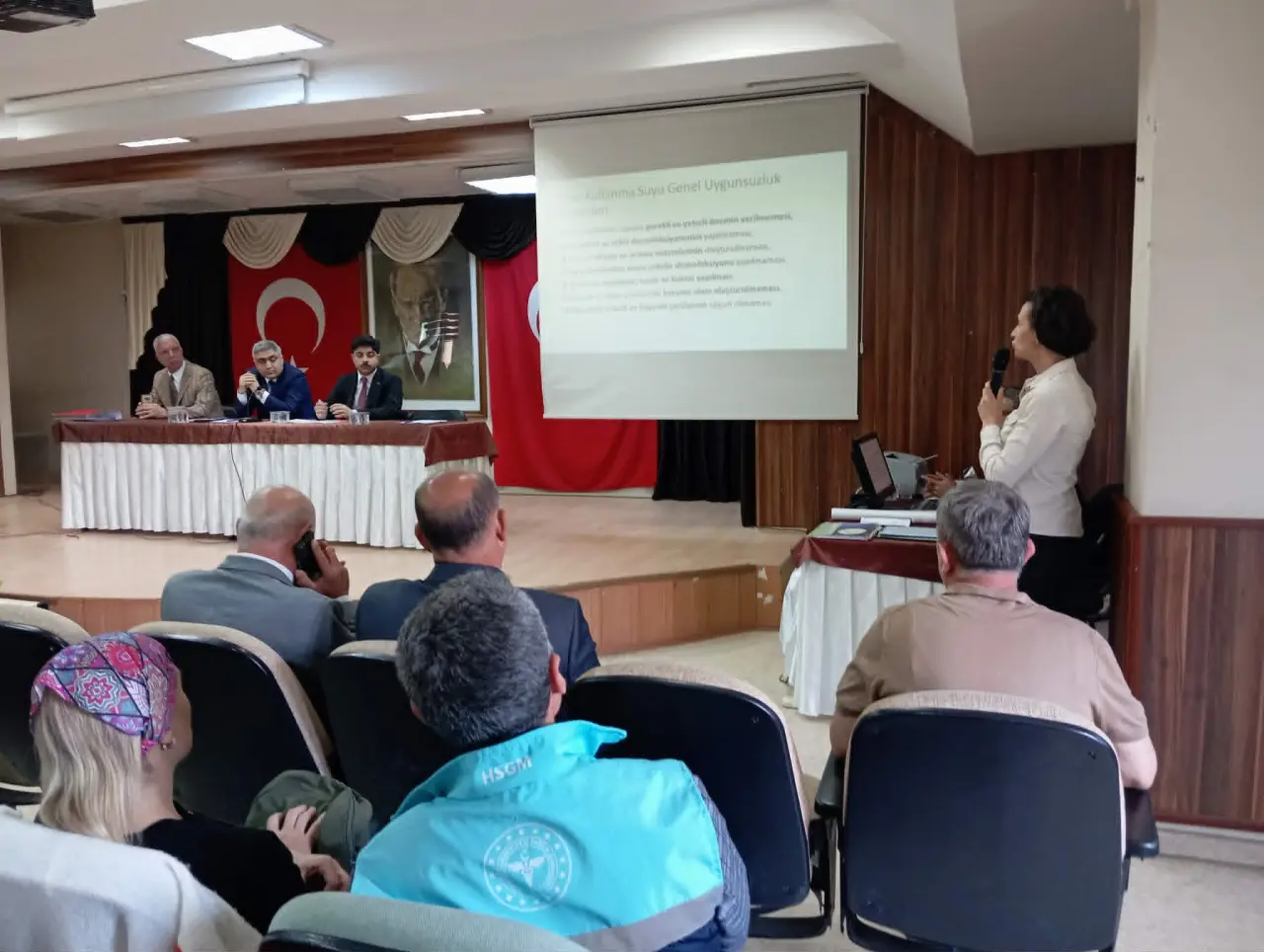 Merzifon'da Muhtarlara Kene ve İçme Suyu Eğitimi 3