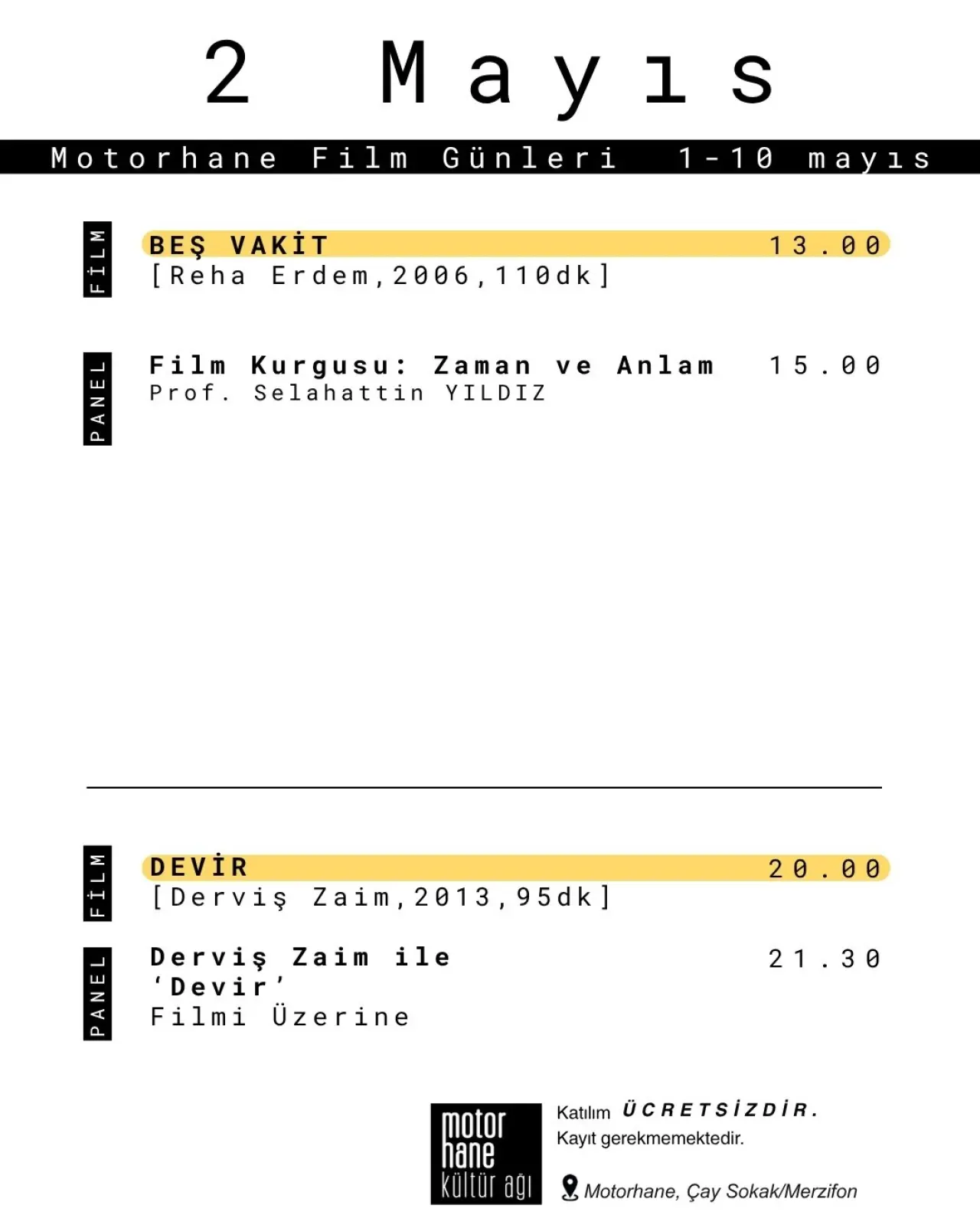 Merzifon’da Sinema Rüzgarı 3