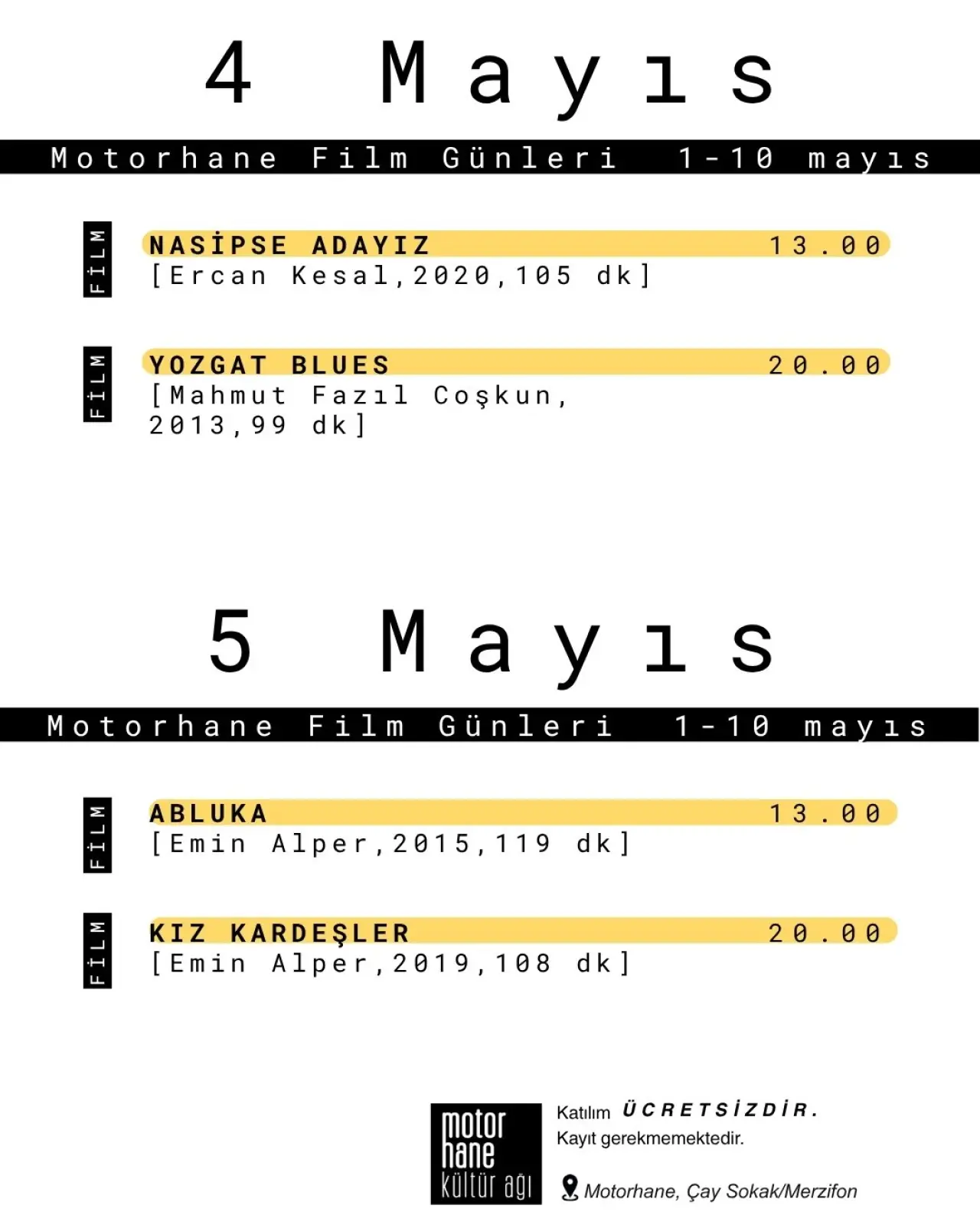 Merzifon’da Sinema Rüzgarı 5