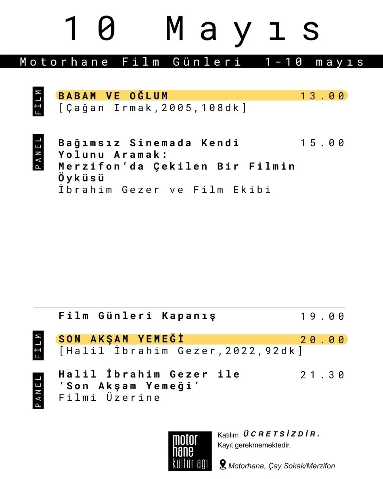 Merzifon’da Sinema Rüzgarı 9