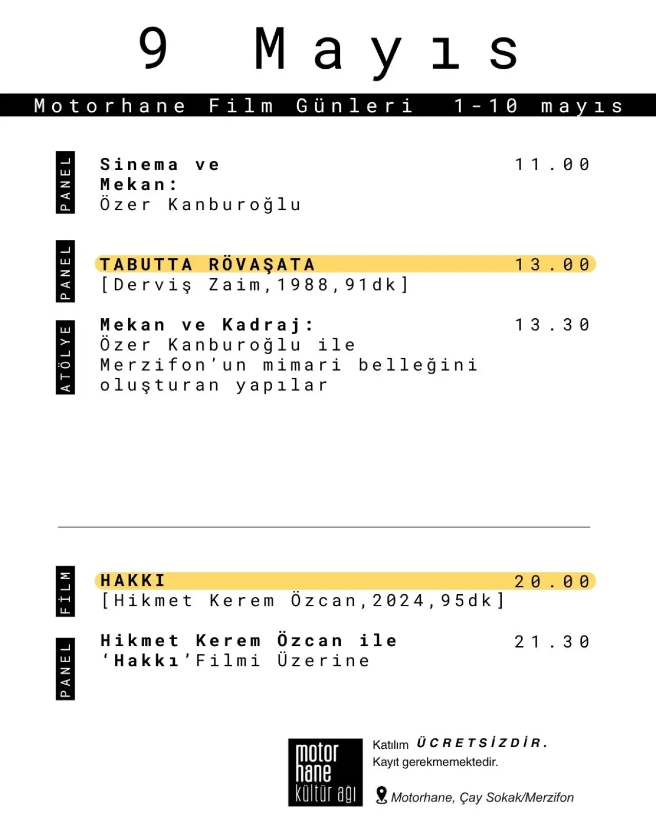 Merzifon’da Sinema Rüzgarı 8