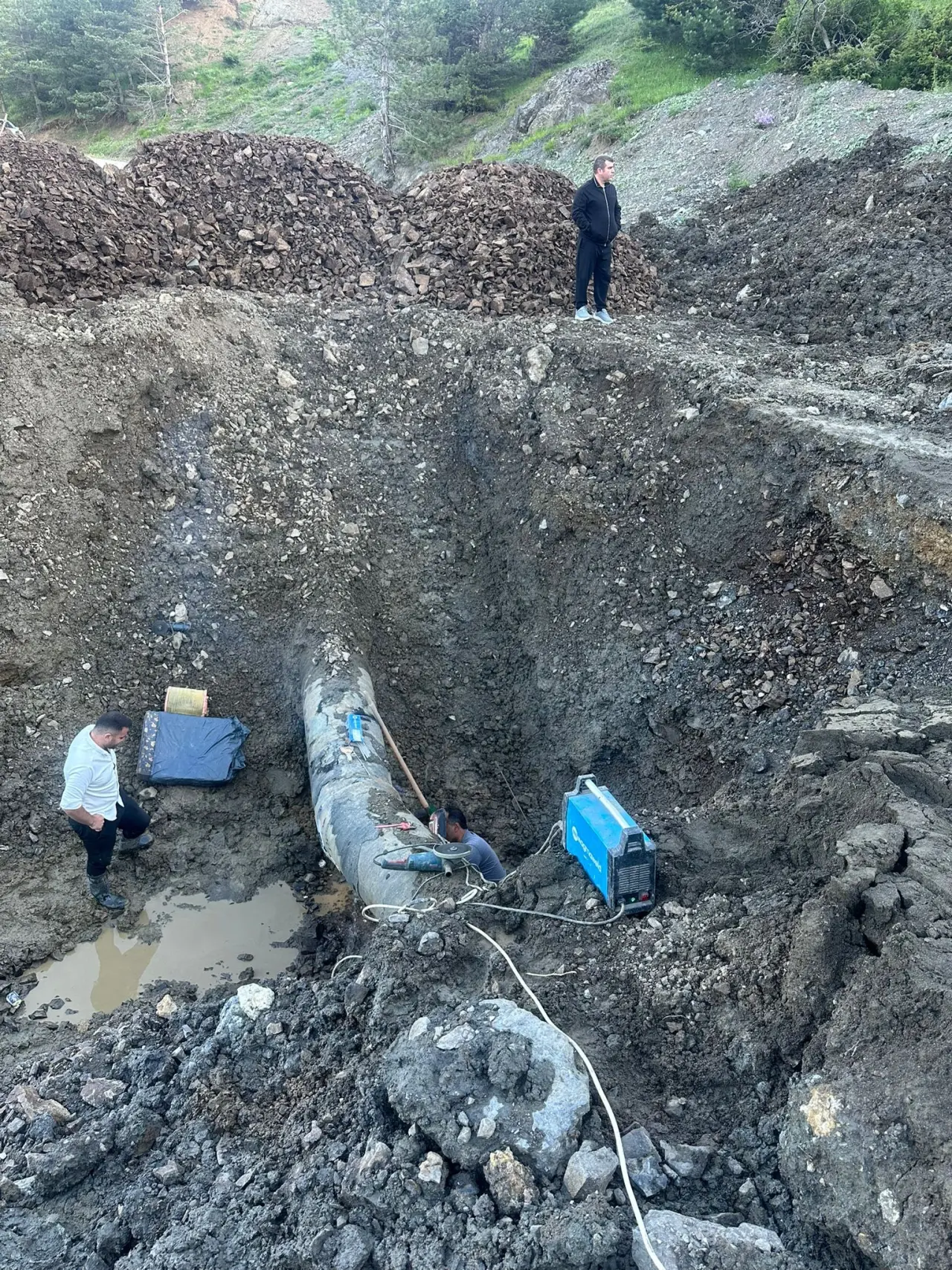 Amasya Belediyesi’nden Heyelana Hızlı Müdahale 5