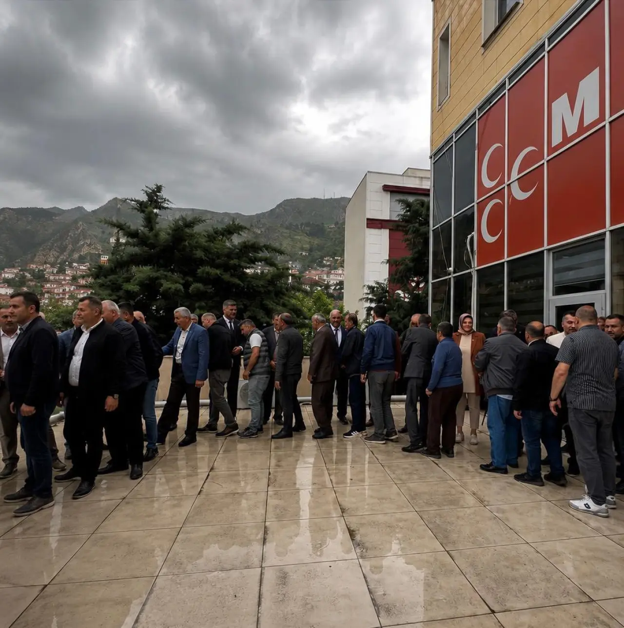 Amasya MHP İl Başkanlığında Bayram Buluşması 8
