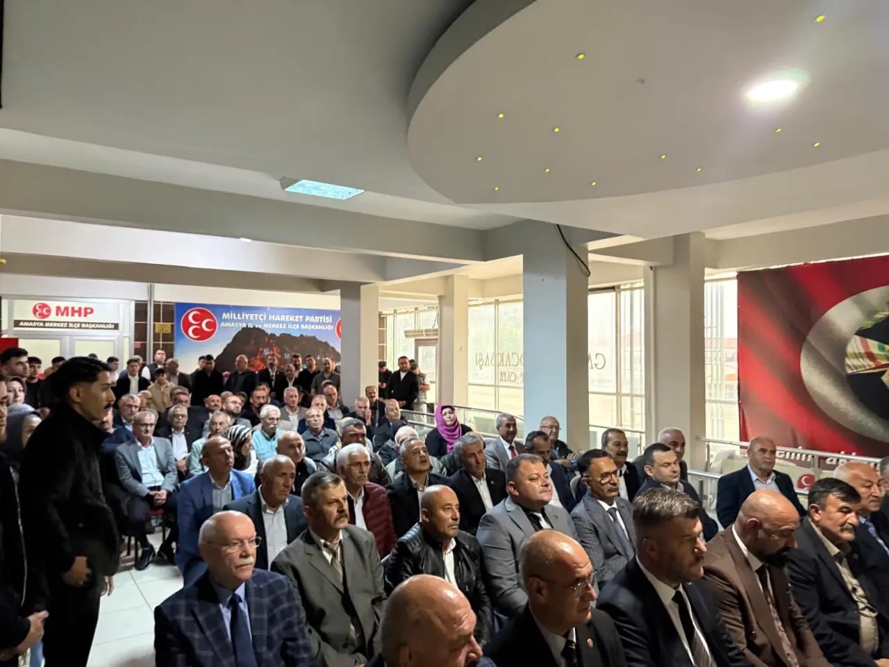 Amasya MHP İl Başkanlığında Bayram Buluşması 3