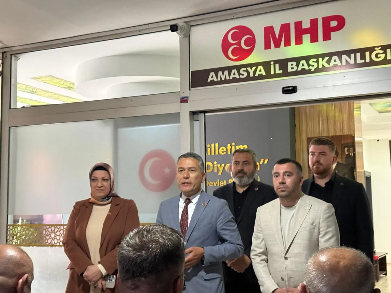 Amasya MHP İl Başkanlığında Bayram Buluşması 4