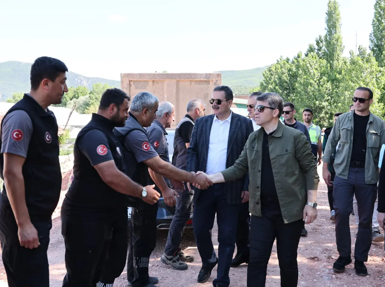 Amasya Protokolü Taşkın Bölgesinde İncelemelerde Bulundu 2