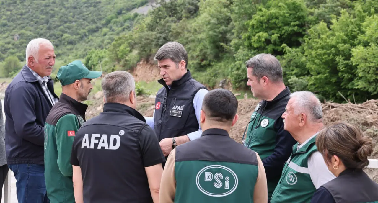 Amasya Valisi Bakan Taşkın Denetiminde 1
