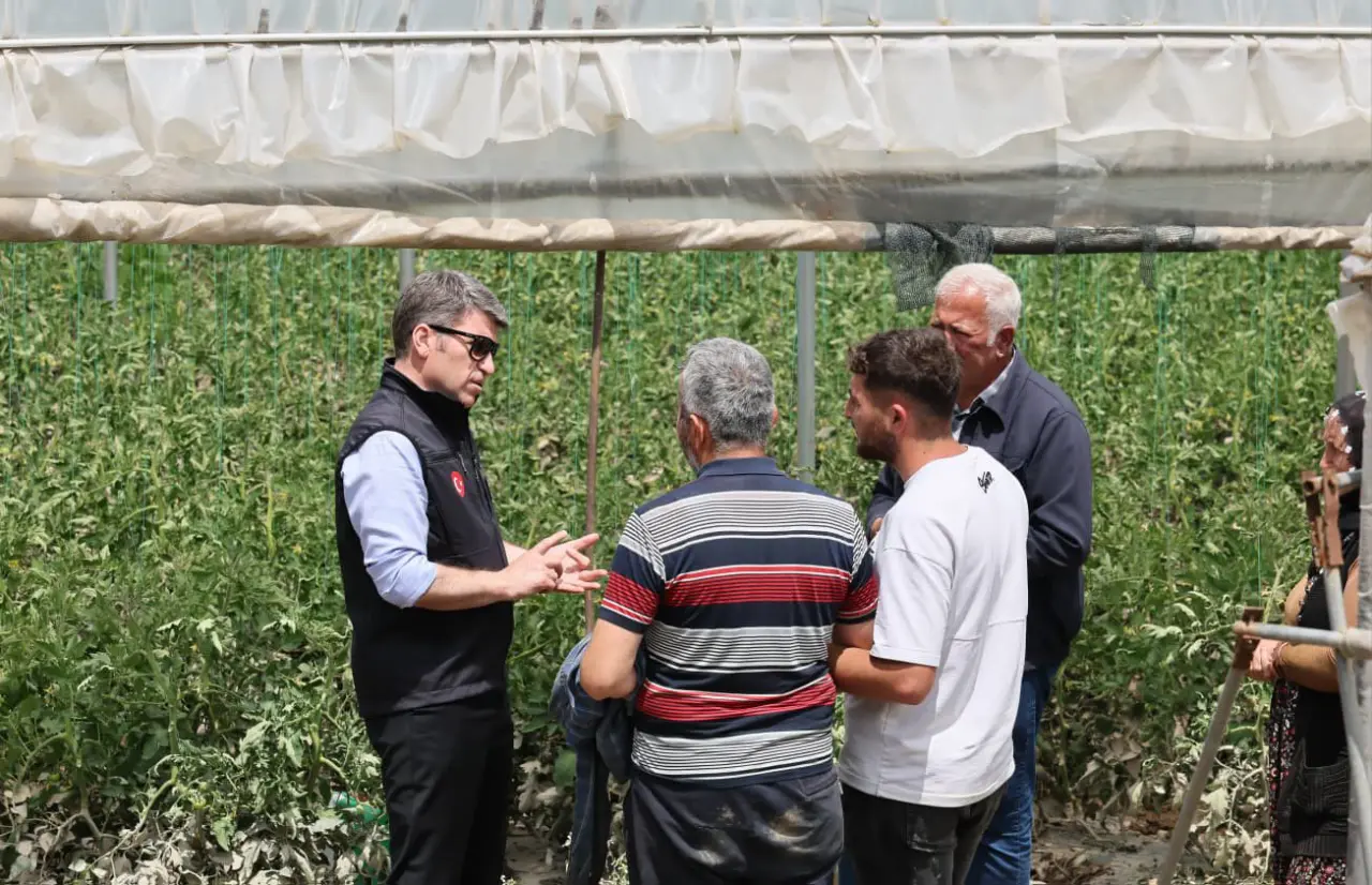 Amasya Valisi Bakan Taşkın Denetiminde 2