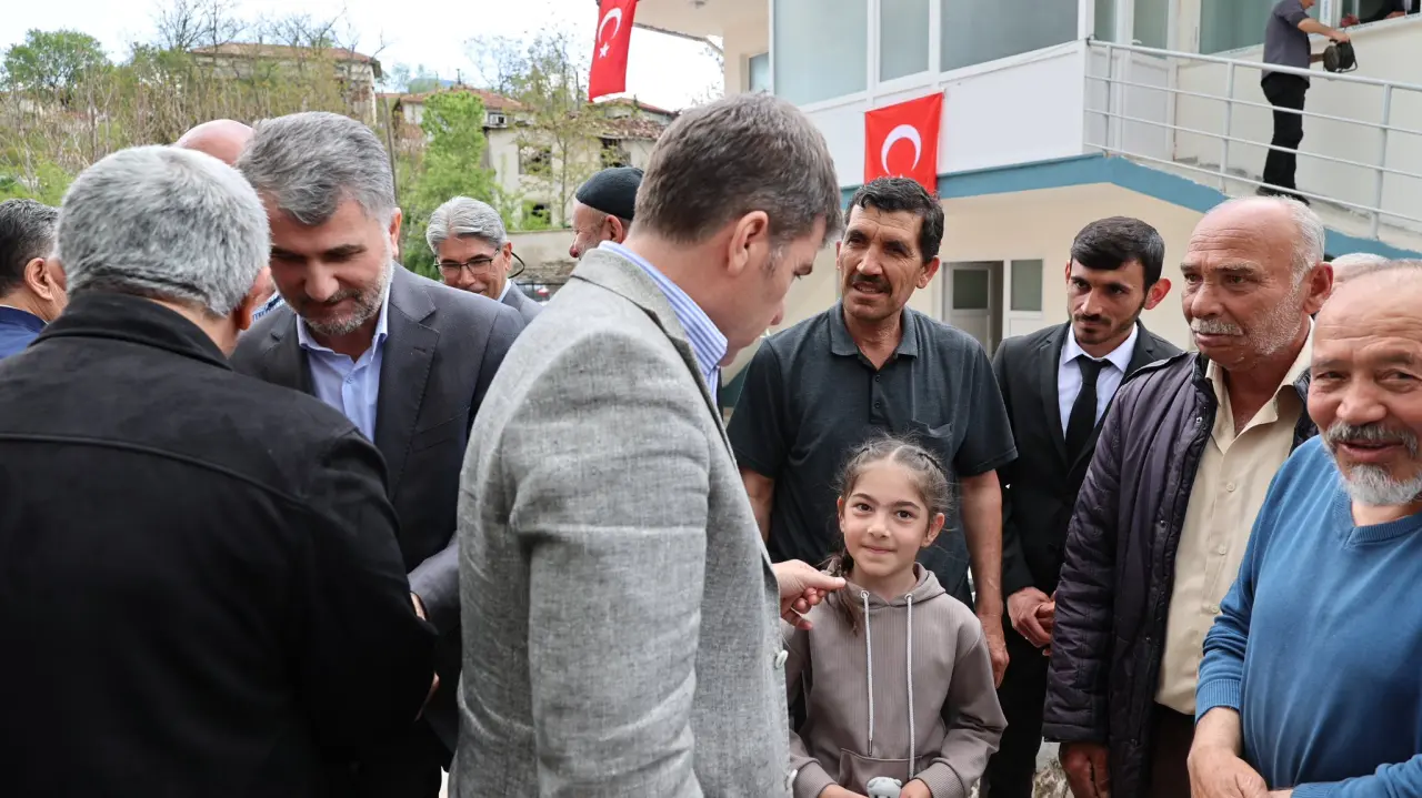 Amasya’da Dualarla Açılan Yeni Cami Hizmete Girdi 2
