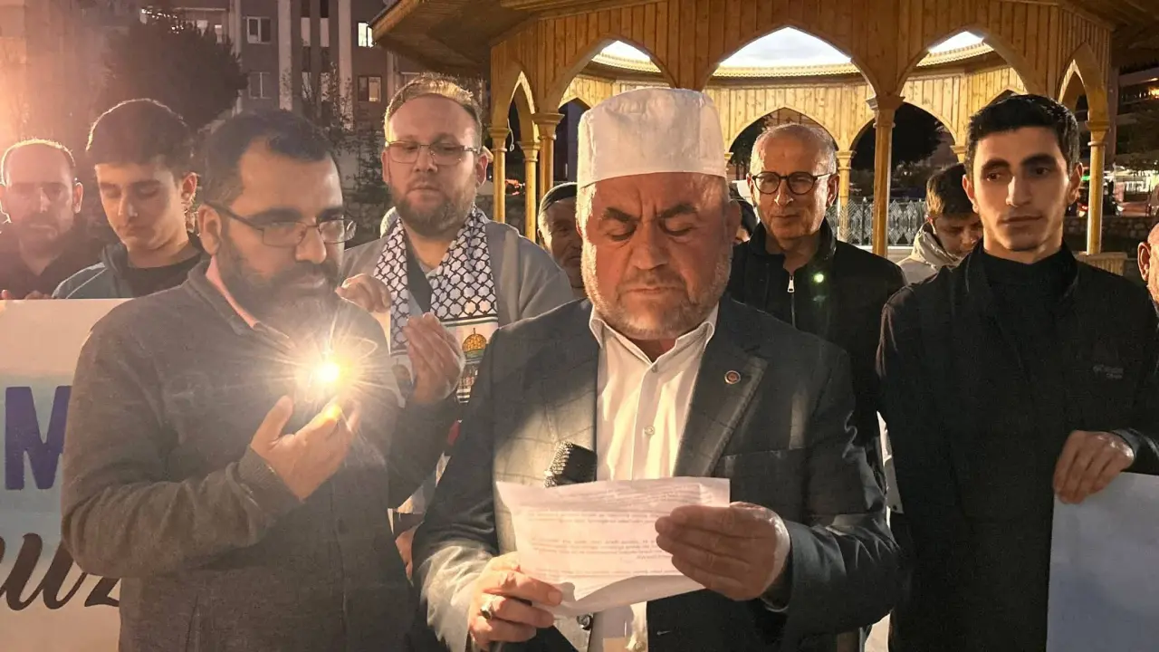 Amasya’da Filistin’e Destek Sesi 3