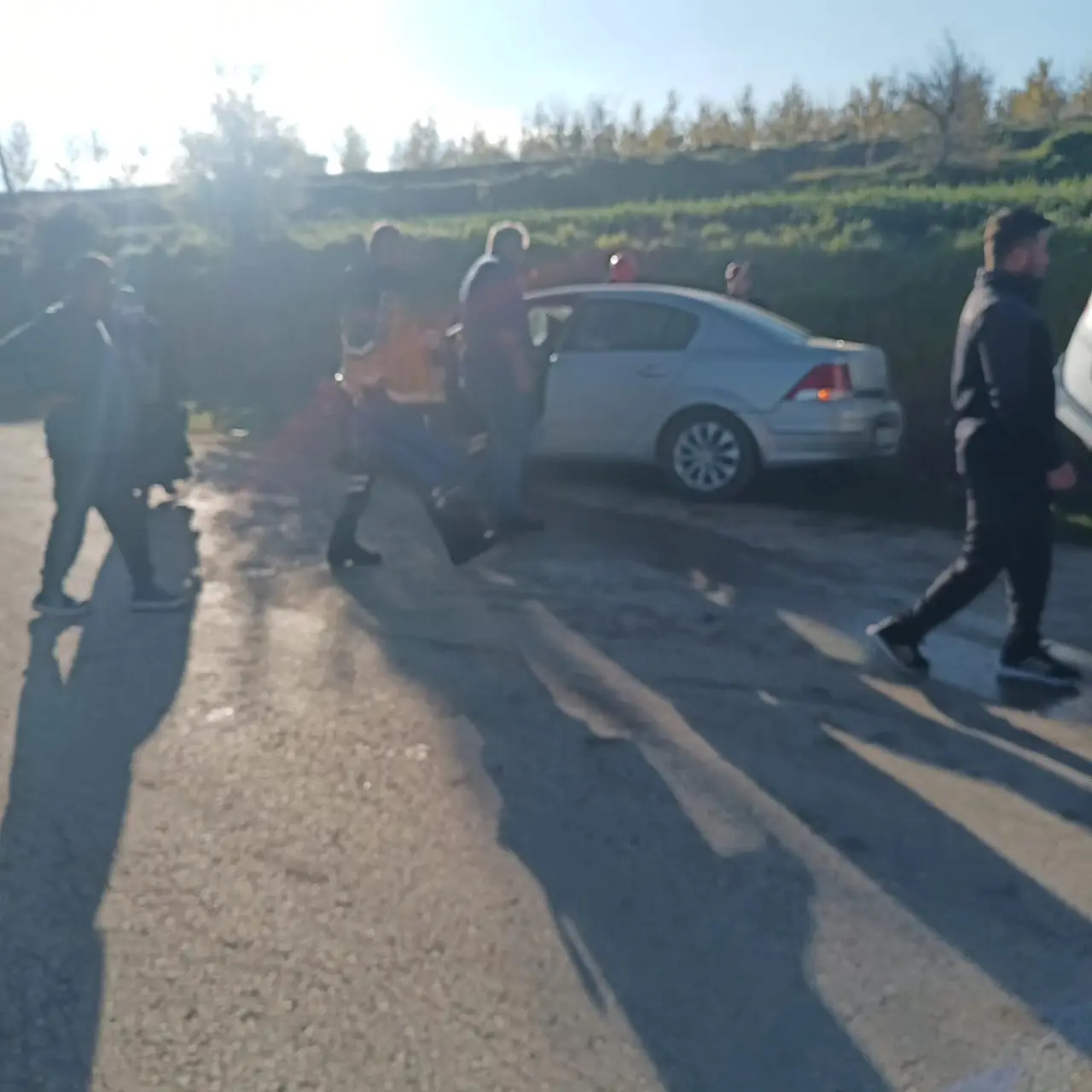 Amasya’da İki Araç Çarpıştı! 4 Kişi Hastanelik Oldu 3