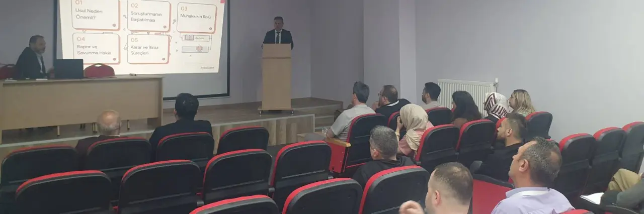 Amasya’da Sağlık Yöneticilerine Disiplin ve İzin İşlemleri Eğitimi 2