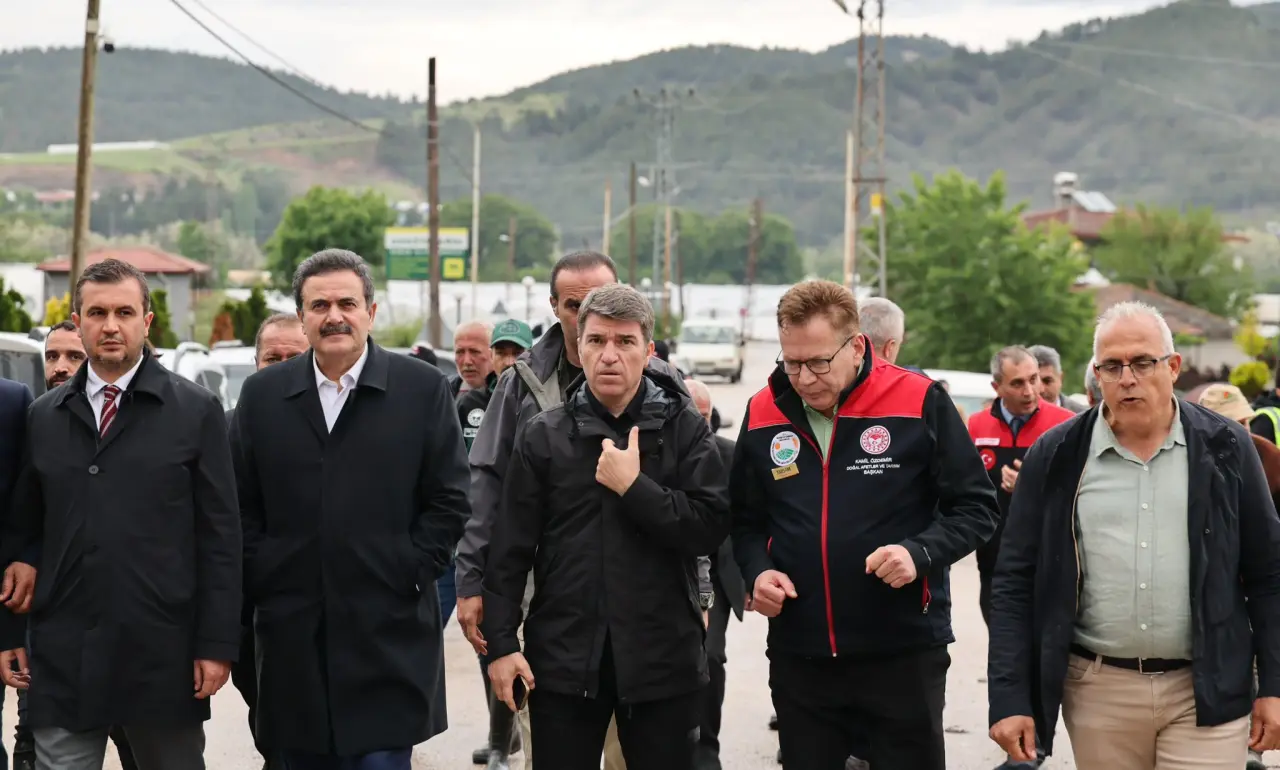 Amasya’da Taşkın Krizi Yerinde İncelendi 1