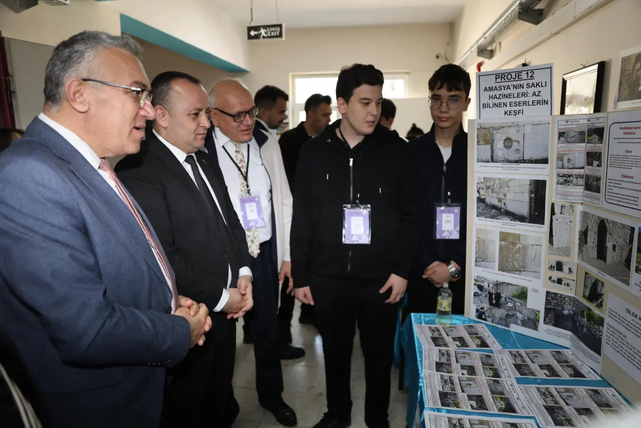 Amasya’da Tübitak Bilim Fuarı Coşkusu 3