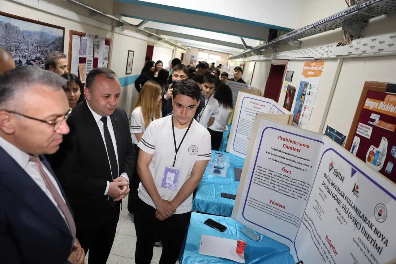 Amasya’da Tübitak Bilim Fuarı Coşkusu 2