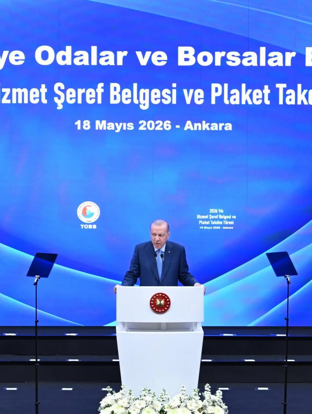 Başkan Almaç ve Karaduman TOBB Töreninde 3