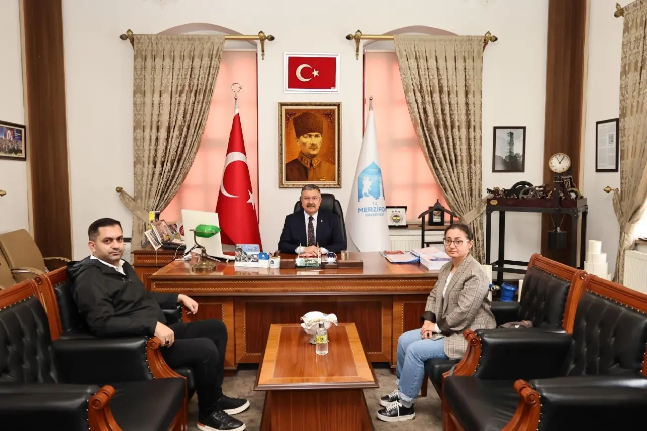 Başkan Kargı Misafirlerini Ağırladı 1