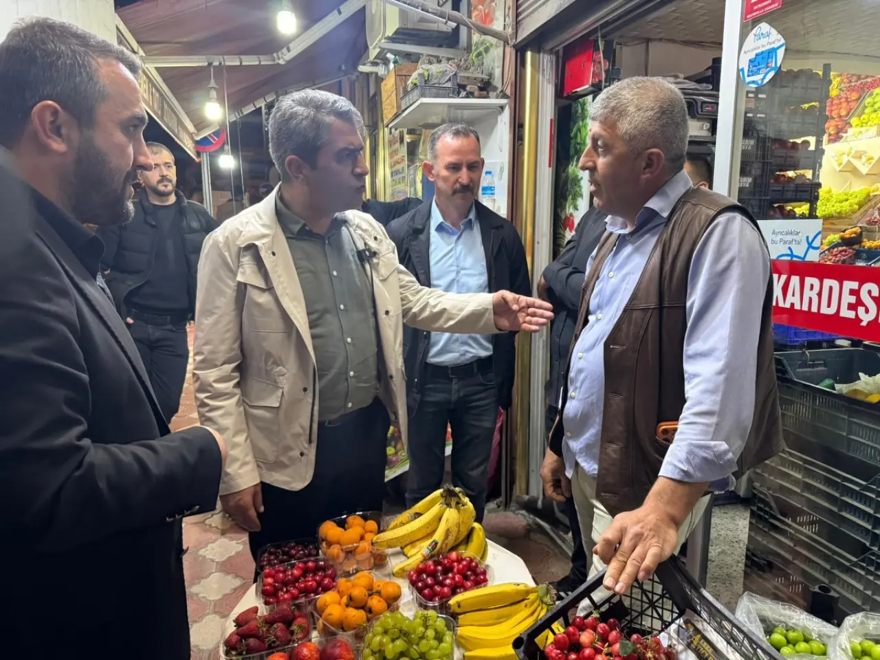 Başkan Uzun Bayramda Esnafla Bayramlaştı 7