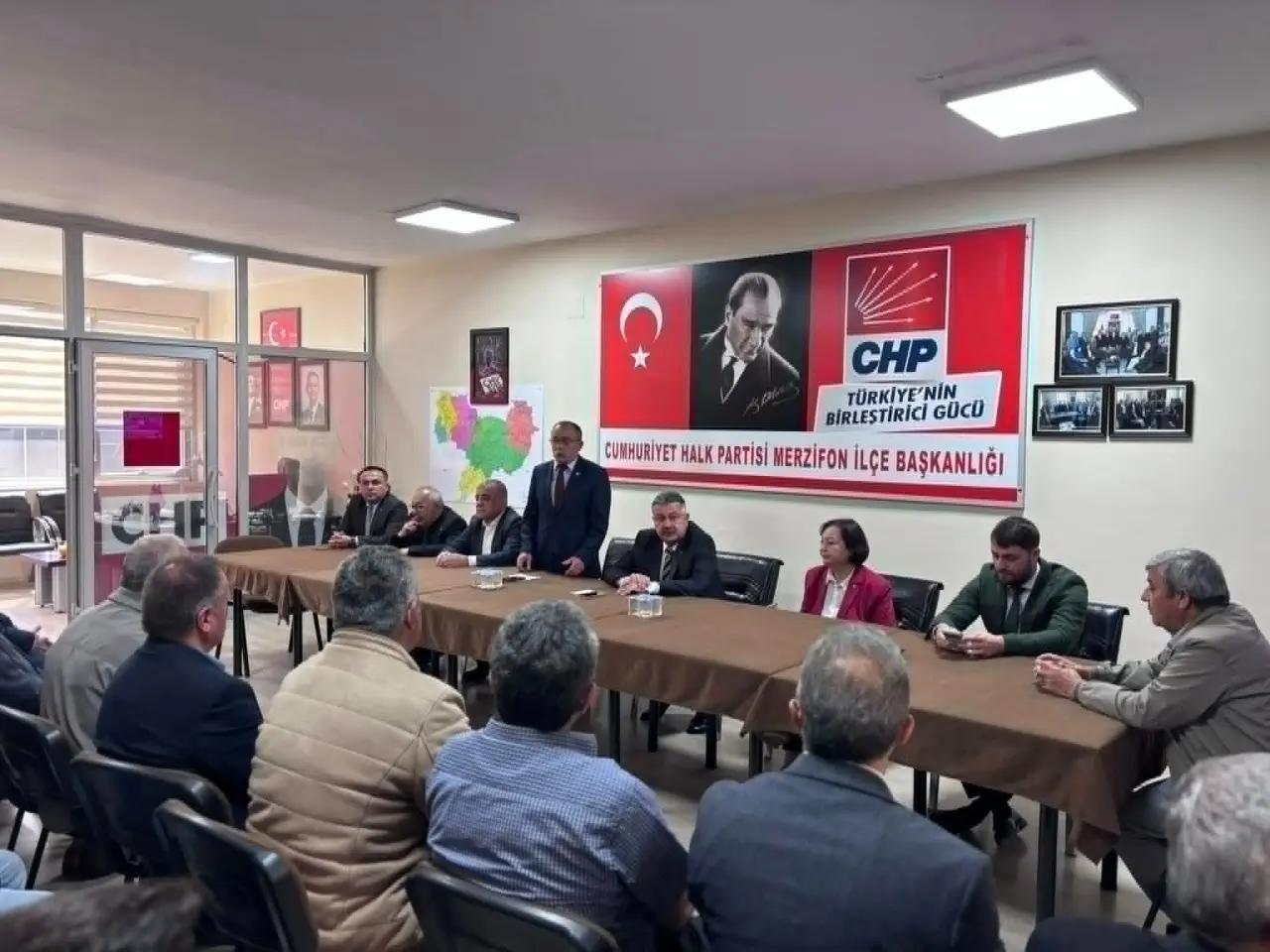 CHP Merzifon İlçe Örgütü’nde Bayramlaşma Programı Düzenlendi 2