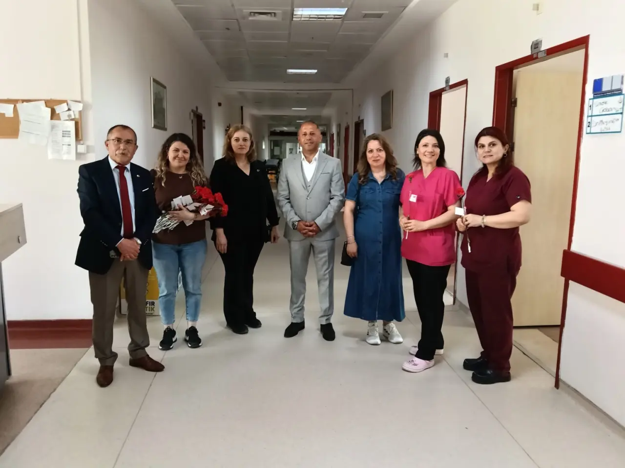 CHP Merzifon Teşkilatı’ndan Hemşirelere Ziyaret 1
