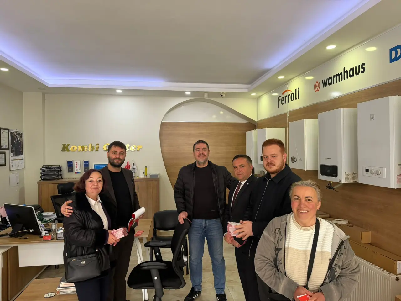 CHP Merzifon’da Sahaya İndi 10