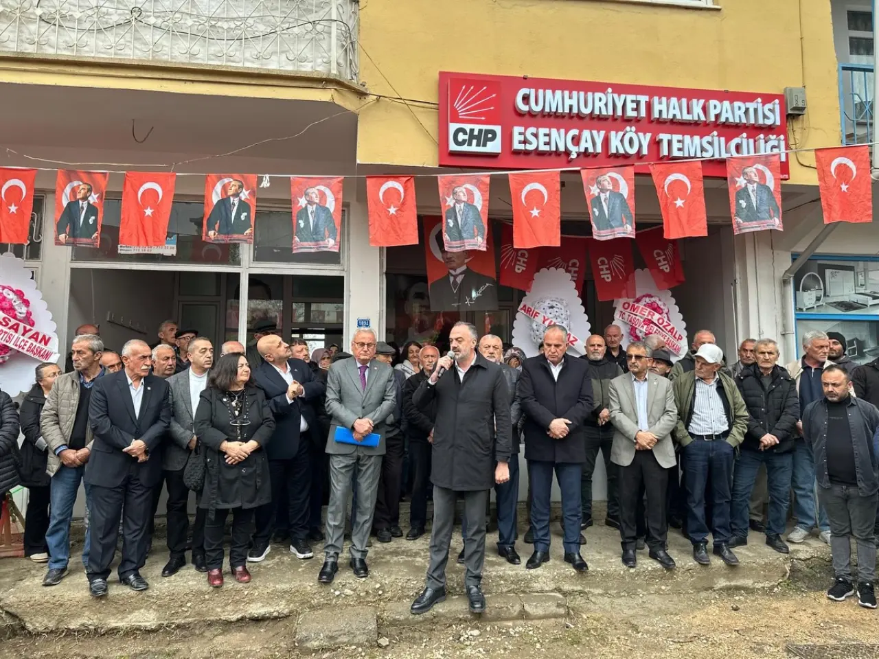 CHP Taşova’da Köy Temsilciliklerini Açtı 1